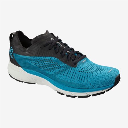 Salomon SONIC RA PRO 2 Mens Running Shoes Blue UK NWOE